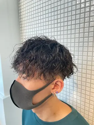 ショート カラー パーマ メンズ 🍃メンズヘア🍃 セヤシュウヘイのヘアスタイル