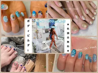 ネイル ボディビルダーSal on.DeNiinaのネイルデザイン