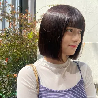 ミディアム カラー 🌙Ash中目黒 坪内沙月🌙のヘアスタイル