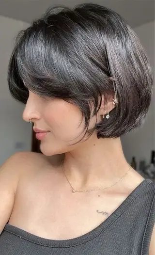 ショート レイヤーカット/ ショート/ダイスケのヘアスタイル
