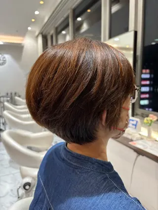 ショート 相澤 maniCREAREのヘアスタイル