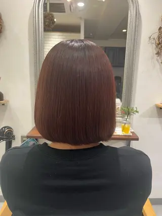ミディアム 髪質改善アンジュール かのんのヘアスタイル