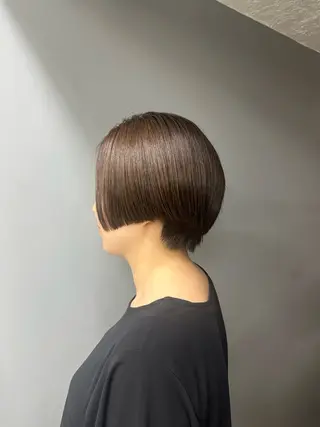 ショート カラー ショートカット 🌟星野菜月のヘアスタイル