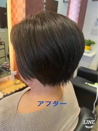 ショート 織田 英之のヘアスタイル