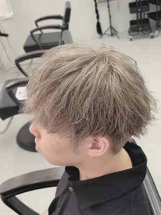 カラー メンズ KanedaRio パーマ/フェードのヘアスタイル