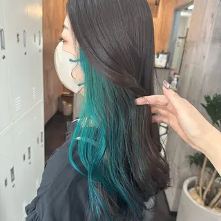 ロング カラー 枚方 tomee 🦋南部 しほ🦋のヘアスタイル