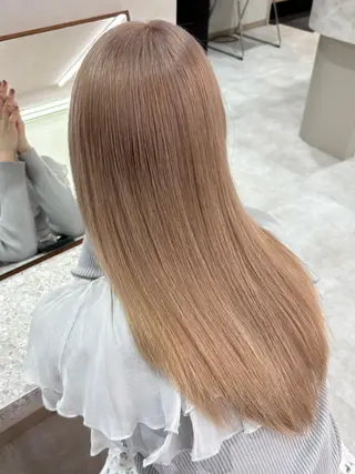 ロング カラー 🌼ベージュ/暖色 🌼すずのヘアスタイル