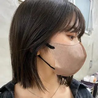 ミディアム カラー 無料カットモデル募集 🌱ひょうがのヘアスタイル