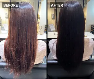 カラー 小澤 琉凪のヘアスタイル