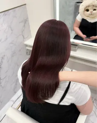 ロング カラー ParveMix🎀 稲垣 詞葉のヘアスタイル