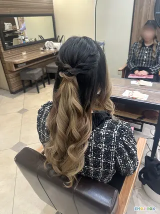 ロング 山本 かおりのヘアスタイル