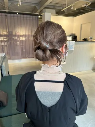 ヘアアレンジ 園田 朱理のヘアスタイル