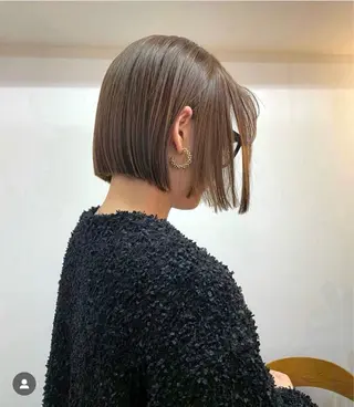 ショート Kaho/大阪心斎橋 ボブ/レイヤー/艶髪のヘアスタイル