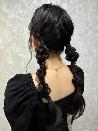 ロング ヘアアレンジ kilto.きょうか 🍑カットモデル🍑のヘアスタイル