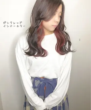 ロング カラー あさだ しゅうたろうのヘアスタイル