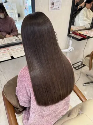 ロング 井上 浅朝のヘアスタイル