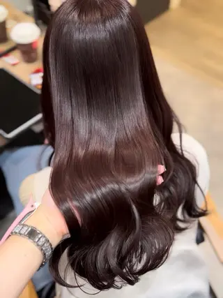 ロング カラー 表参道/ピンク♡ 盛れる顔周り♡amiのヘアスタイル
