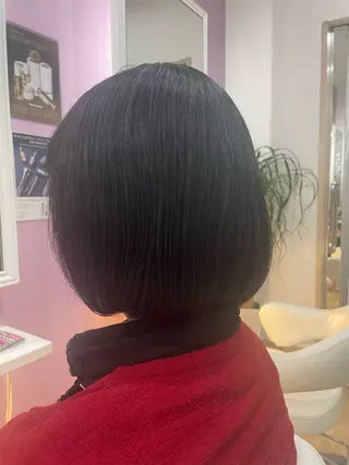 ミディアム 加藤 亜実のヘアスタイル