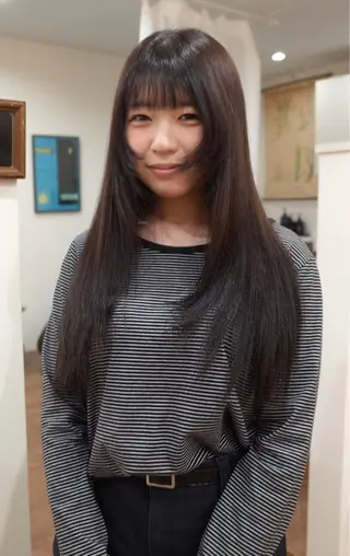 ロング Itsuki モデル募集中♩のヘアスタイル