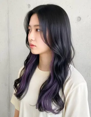 ロング カラー モデル募集🫧 / mei 🍒 ✨のヘアスタイル