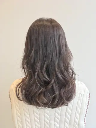 セミロング カラー yoshi ☆のヘアスタイル