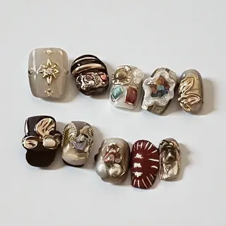 ネイル CreamyNail ベニのネイルデザイン