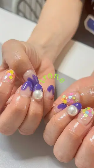 ネイル 小さなサロン ironeのネイルデザイン