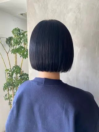 ショート 【縮毛矯正髪質改善】 中山健太のヘアスタイル