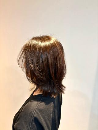 ミディアム 新横浜駅3分 CLOVER本店のヘアスタイル