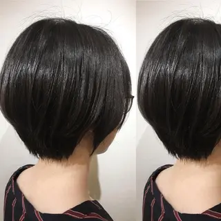 ショート カラー box mico. mutsumiのヘアスタイル
