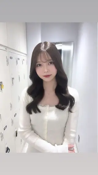 セミロング 🤍透明感カラー🪽 Ruka🎀のヘアスタイル