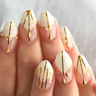 ネイル 渋谷/チップ長さ出し 👑アプレgel-xのネイルデザイン