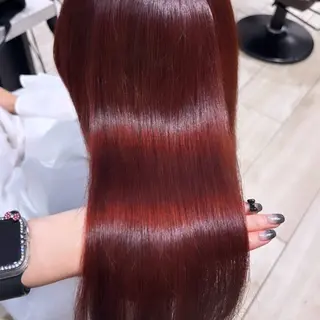 カラー Ririka/暖色/ ガーリーボブ🎀のヘアスタイル