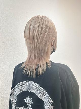 ミディアム Maya🦋 ハイトーン特化のヘアスタイル