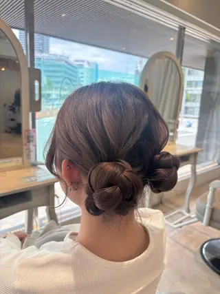 ヘアアレンジ CreBiA ayanoのヘアスタイル