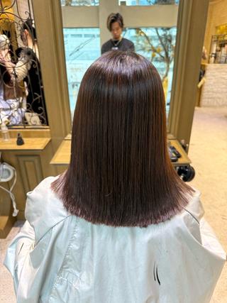 ミディアム ✨美髪矯正✨ 横田晃希のヘアスタイル