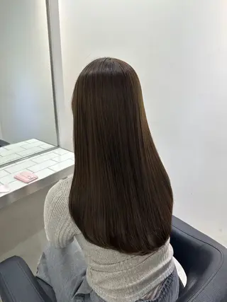 ロング カラー 銀座/ヘアセット/ 島村美帆のヘアスタイル