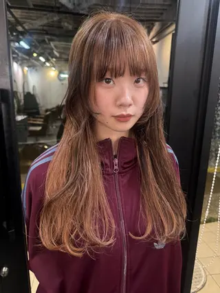 カラー 大塚 愛実のヘアスタイル
