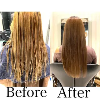 ロング 【育休中】EARTH 荒井店HARUNAのヘアスタイル