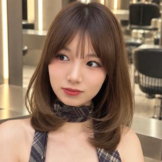 ミディアム レイヤー🪽髪質改善 🍥amikaのヘアスタイル