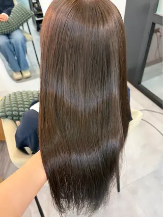 ロング カラー 駒場 まといのヘアスタイル