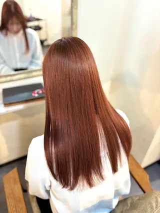 ロング カラー 山本なつみ/透明感 /レイヤー/ブリーチのヘアスタイル