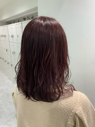 セミロング 🪞透明感カラー🫧 縮毛矯正🥇かずきのヘアスタイル