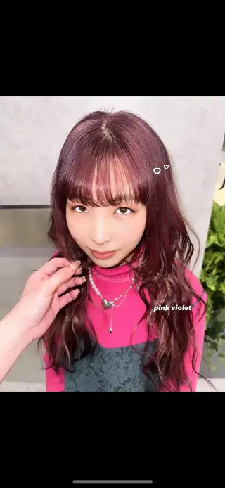 ロング カラー レディース特化🤍 MIYUKIのヘアスタイル
