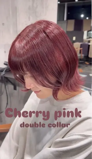 ショート カラー 五味 亜有里のヘアスタイル