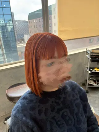 ミディアム シモイケ ルアのヘアスタイル