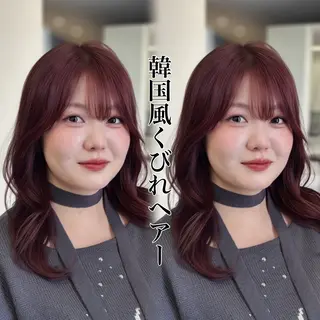 ミディアム カラー The Ect Q'n🍑MOMOのヘアスタイル