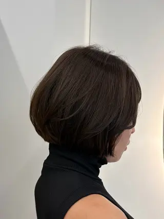 ショート 骨格補正ショートボブ 刈り上げ女子🦋廣瀬のヘアスタイル