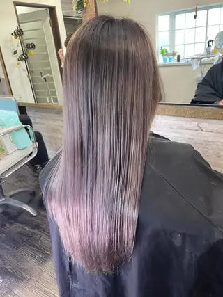 ロング カラー 渡辺 健太のヘアスタイル