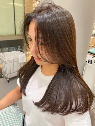 ロング unopulir 景山 凌のヘアスタイル